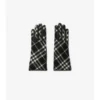Handschuhe aus Wolle und Kaschmir mit Karomuster