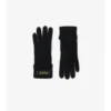 Handschuhe aus Wollmischung mit Logo-Aufnäher