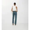 Hoch geschnittene Bootcut-Jeans