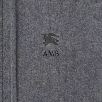 Hoodie mit Reißverschluss aus Kaschmirmischung