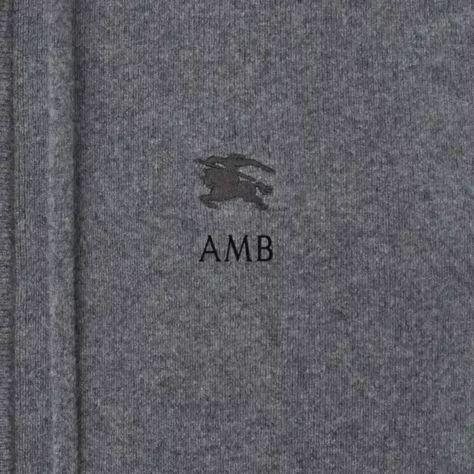 Hoodie mit Reißverschluss aus Kaschmirmischung
