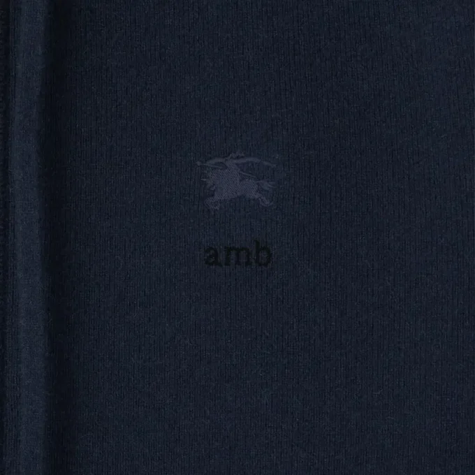 Hoodie mit Reißverschluss aus Kaschmirmischung