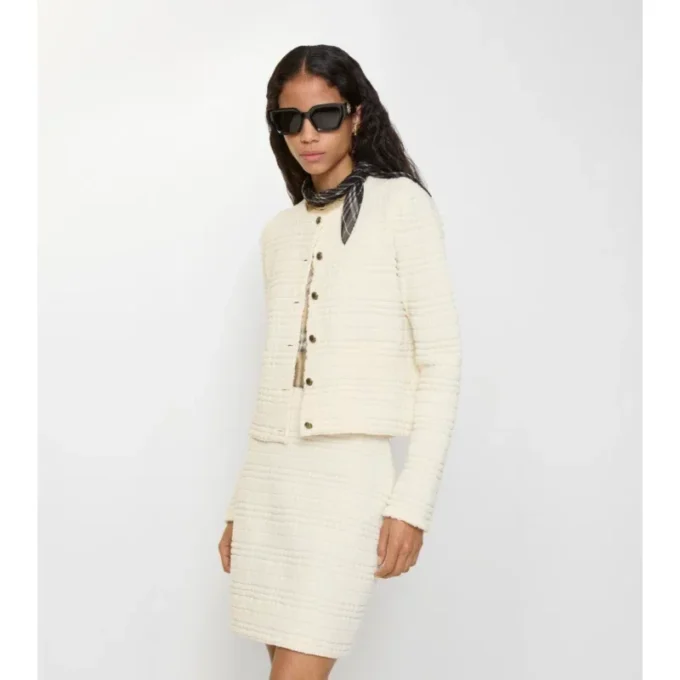 Jacke aus Wollmischung