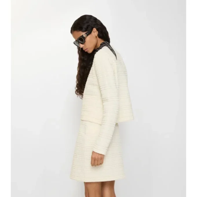 Jacke aus Wollmischung