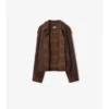 Jacke aus Wollmischung mit abnehmbarem Schal
