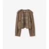 Jacke aus Wollmischung mit abnehmbarem Schal