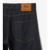 Jeans mit geradem Bein und Umschlag