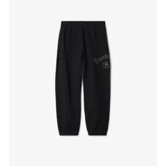 Jogginghose aus Baumwolle mit Gothic-Logo