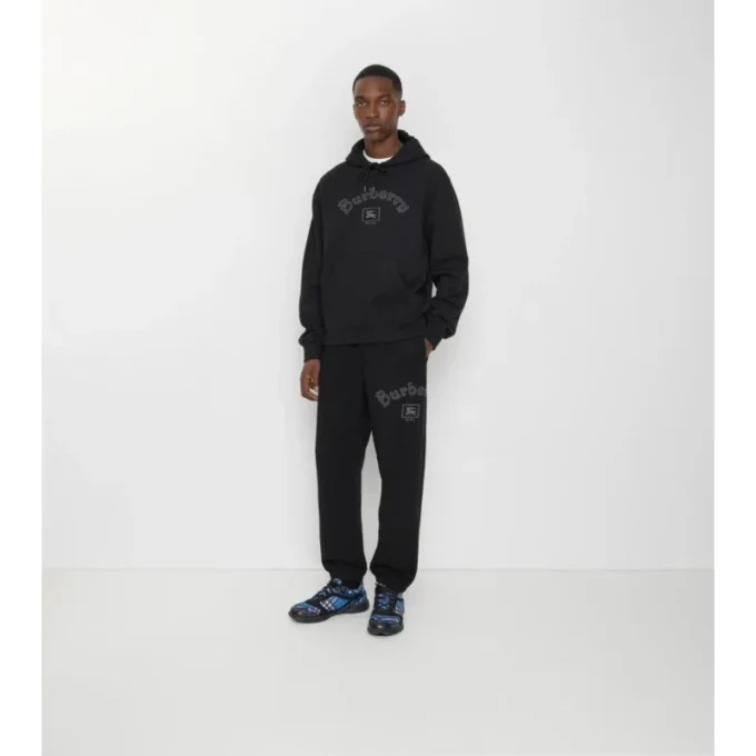 Jogginghose aus Baumwolle mit Gothic-Logo