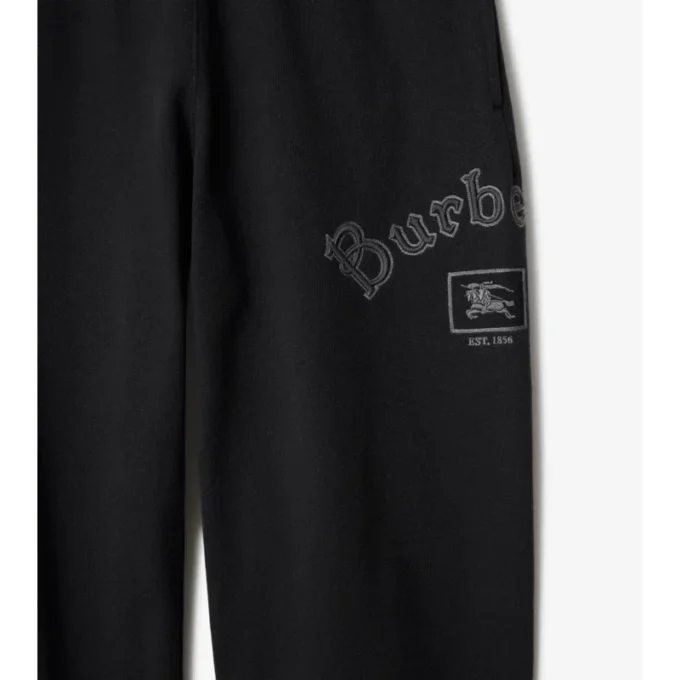 Jogginghose aus Baumwolle mit Gothic-Logo