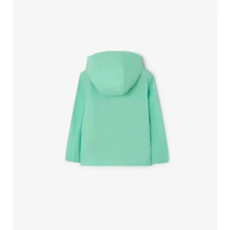 Kapuzenjacke aus Nylon mit Karomuster