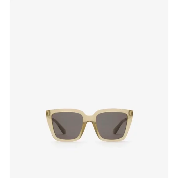 Karierte Sonnenbrille mit Gravur 
