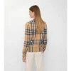 Karierter Pullover aus Kaschmirwolle