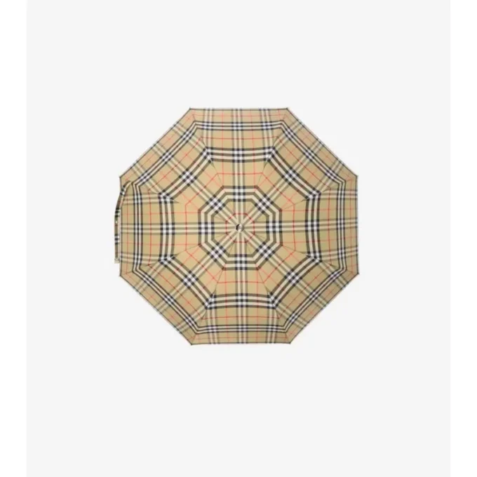 Karierter Regenschirm