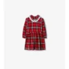 Kariertes Baumwollflanellkleid