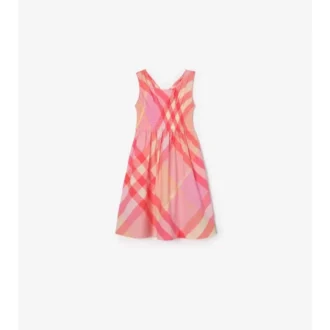 Kariertes Baumwollkleid