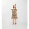 Kariertes Baumwollkleid