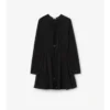 Kariertes Baumwollvoile-Kleid