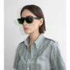 Klassische rechteckige Sonnenbrille 