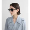 Klassische rechteckige Sonnenbrille 