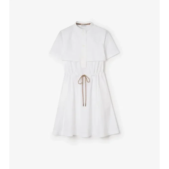 Kleid aus Baumwollpopeline