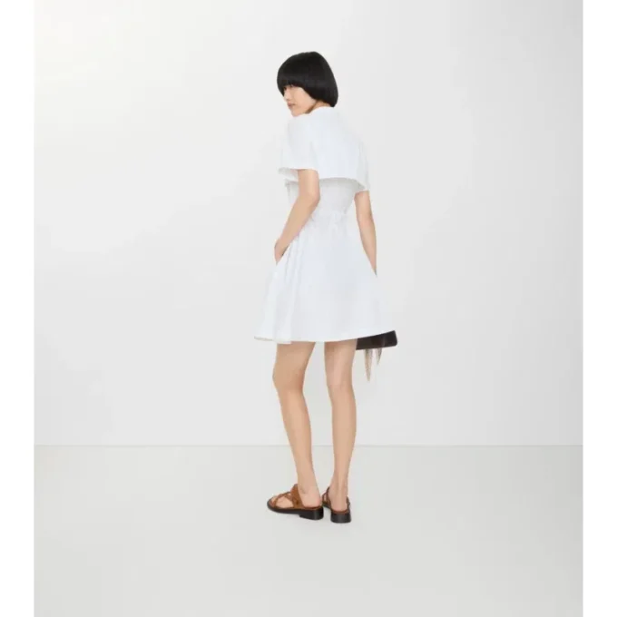 Kleid aus Baumwollpopeline