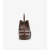 Kleine Bucket Bag mit Karomuster