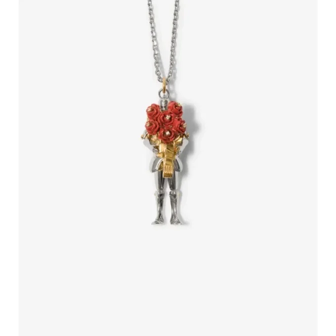 Knight Rose Charm-Halskette 