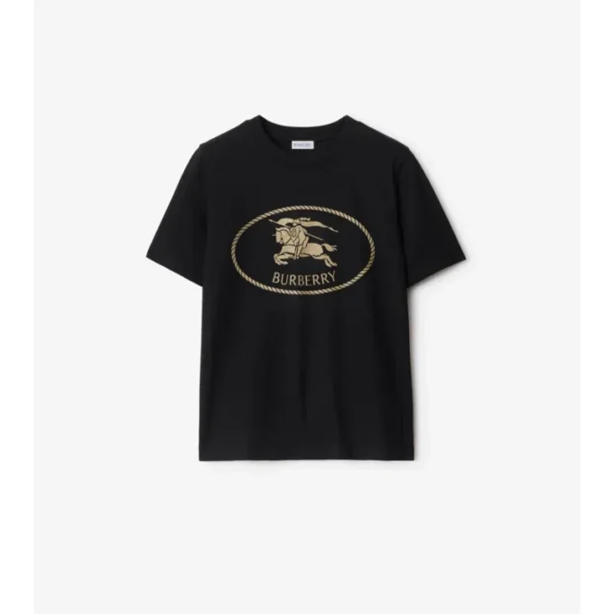 Knight Stamp Baumwoll-T-Shirt