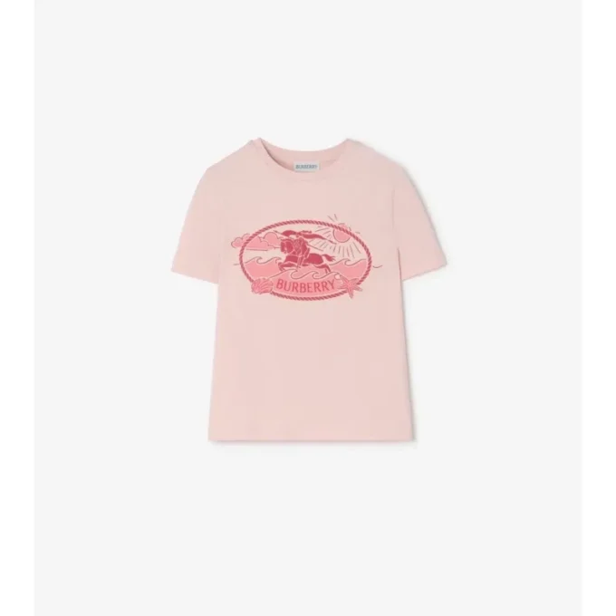 Knight Stamp Baumwoll-T-Shirt
