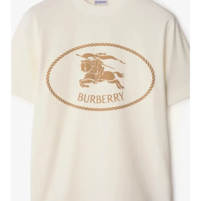 Knight-Stamp-Baumwoll-T-Shirt