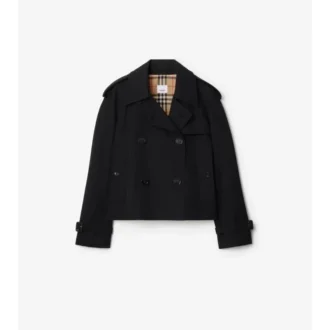 Kurze Gabardine-Mayfair-Trenchjacke