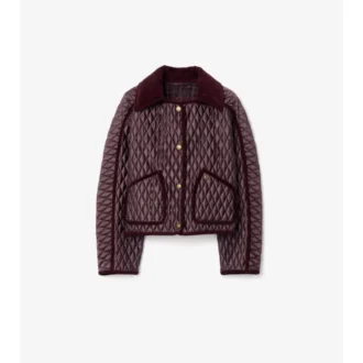 Kurze, gesteppte Floriston-Jacke aus Nylon