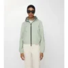Kurze, wendbare Jacke mit Karomuster