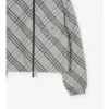 Kurze, wendbare Jacke mit Karomuster