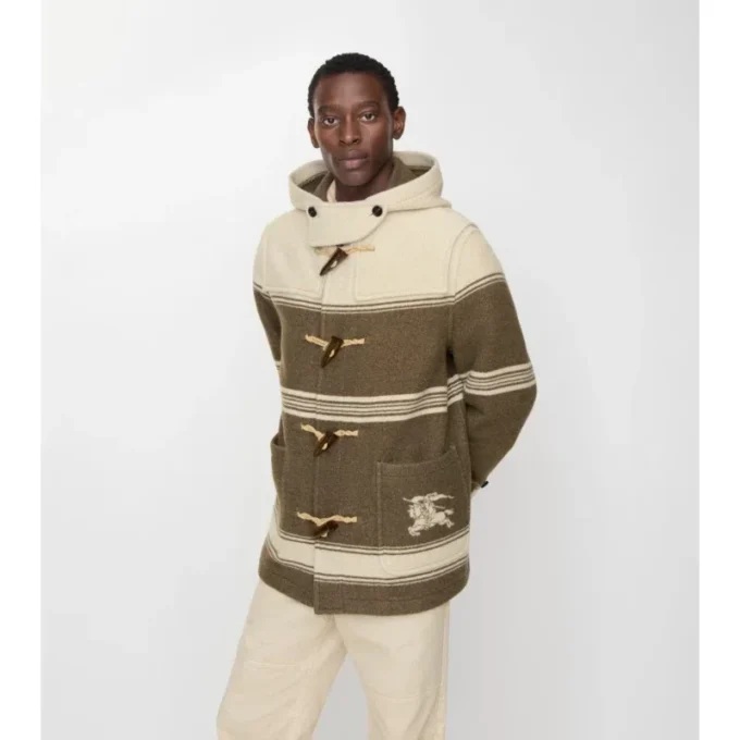 Kurzer Dufflecoat aus Wollmischung „Harrogate“