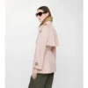 Kurzer Fitzrovia-Trench Coat aus Tropical Gabardine