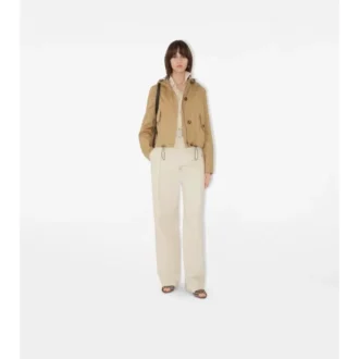 Kurzer Gabardine-Parka