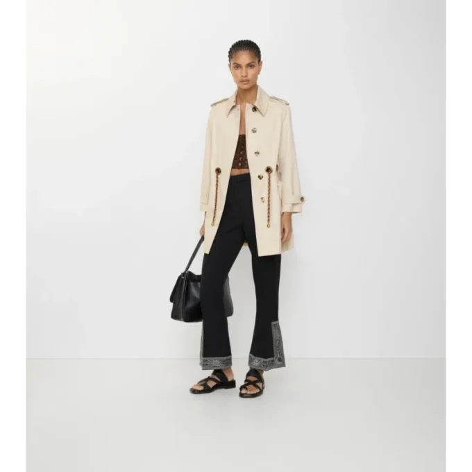 Kurzer Gabardine-Stonehaven-Car Coat