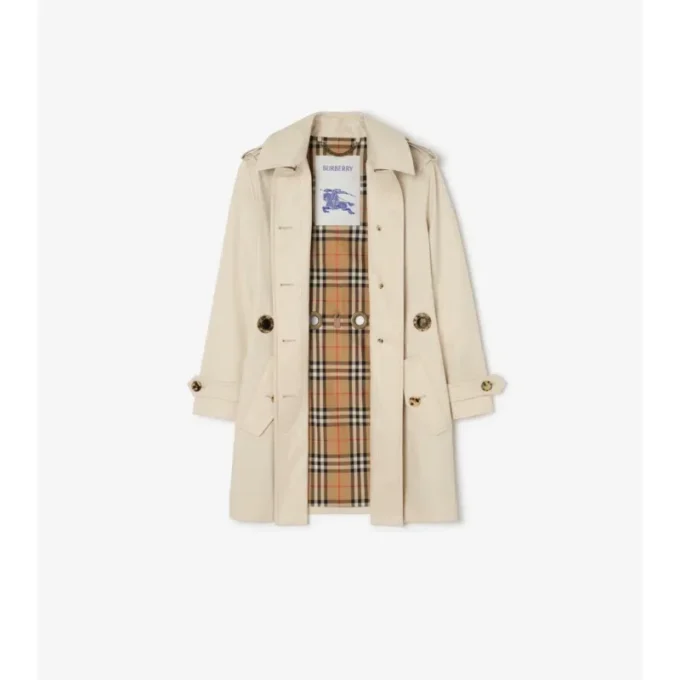 Kurzer Gabardine-Stonehaven-Car Coat