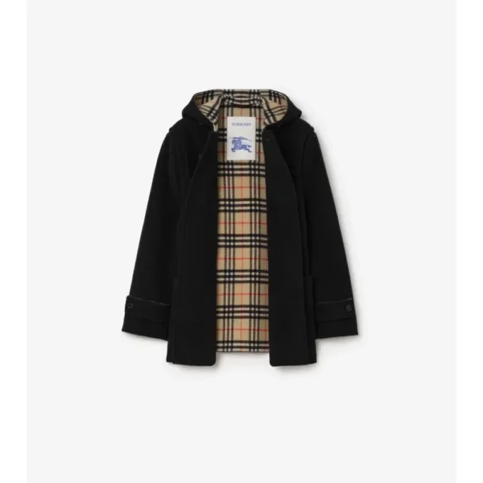 Kurzer Harrogate-Dufflecoat aus Wolle