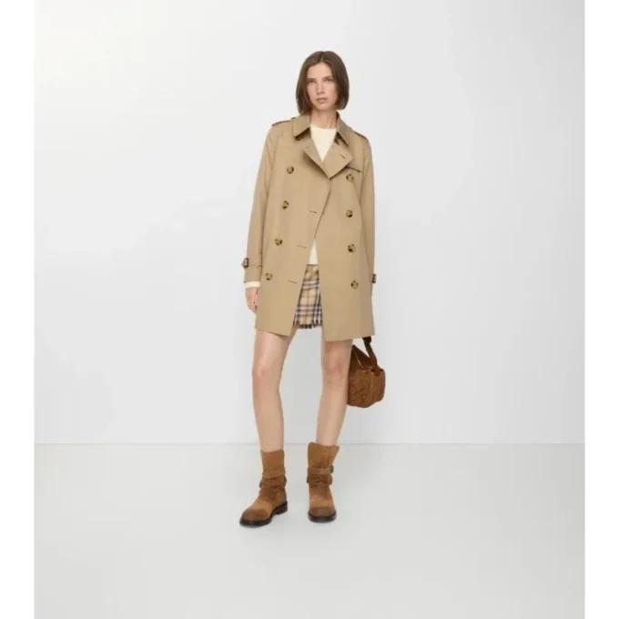 Kurzer Kensington Heritage Trench Coat
