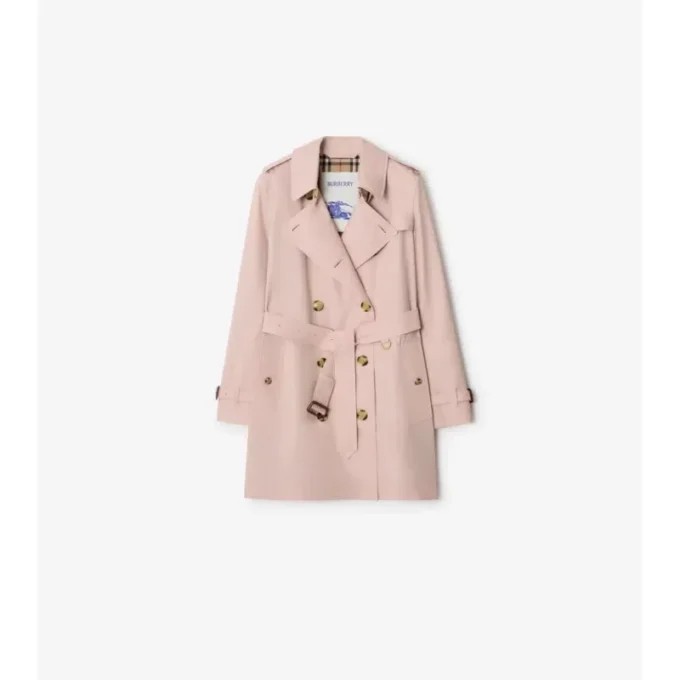Kurzer Kensington-Trenchcoat aus Tropical Gabardine