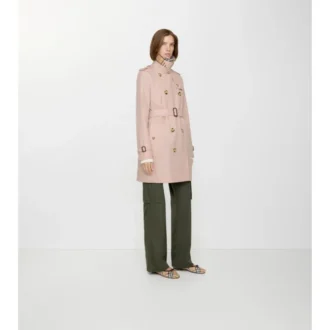 Kurzer Kensington-Trenchcoat aus Tropical Gabardine