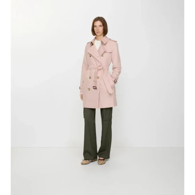 Kurzer Kensington-Trenchcoat aus Tropical Gabardine