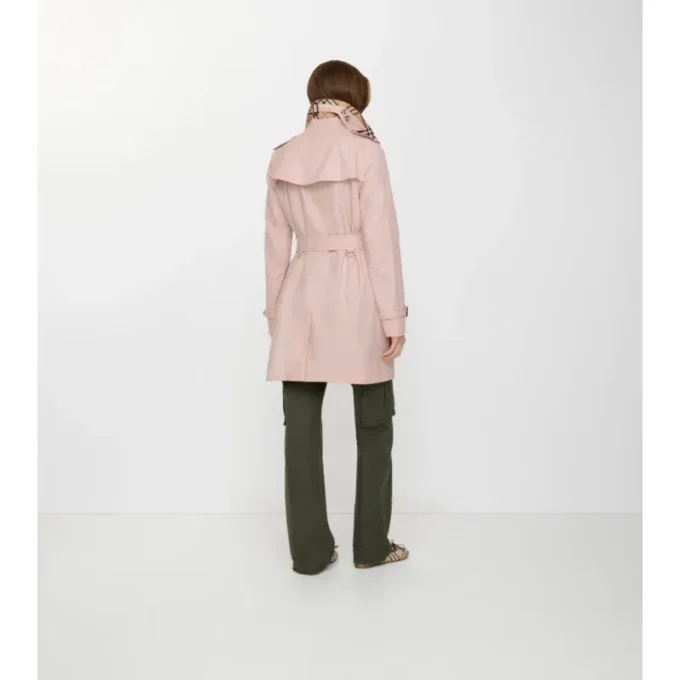 Kurzer Kensington-Trenchcoat aus Tropical Gabardine
