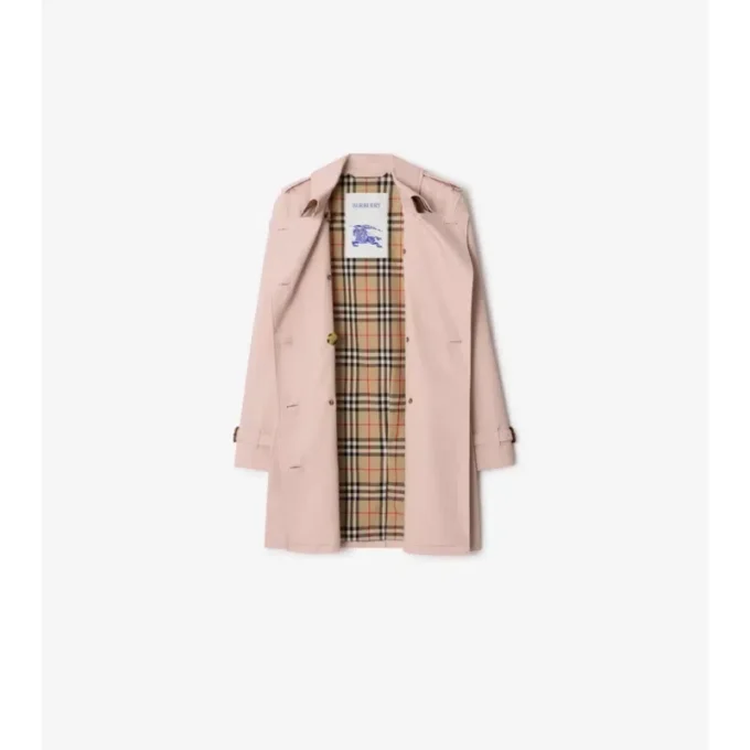 Kurzer Kensington-Trenchcoat aus Tropical Gabardine