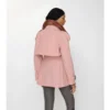 Kurzer, leichter Fitzrovia-Trench Coat aus Baumwolle