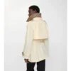 Kurzer, leichter Fitzrovia-Trench Coat aus Baumwolle