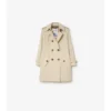 Kurzer Summerside-Trench Coat aus Gabardine 